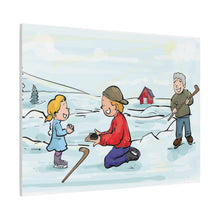 Load image into Gallery viewer, Generations of Hockey Canvas Art - Family Ice Skating Decor