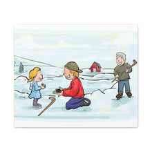 Load image into Gallery viewer, Generations of Hockey Canvas Art - Family Ice Skating Decor