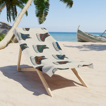 Load image into Gallery viewer, Hockey Skate Beach Towel for Sporty Summer Vibes
