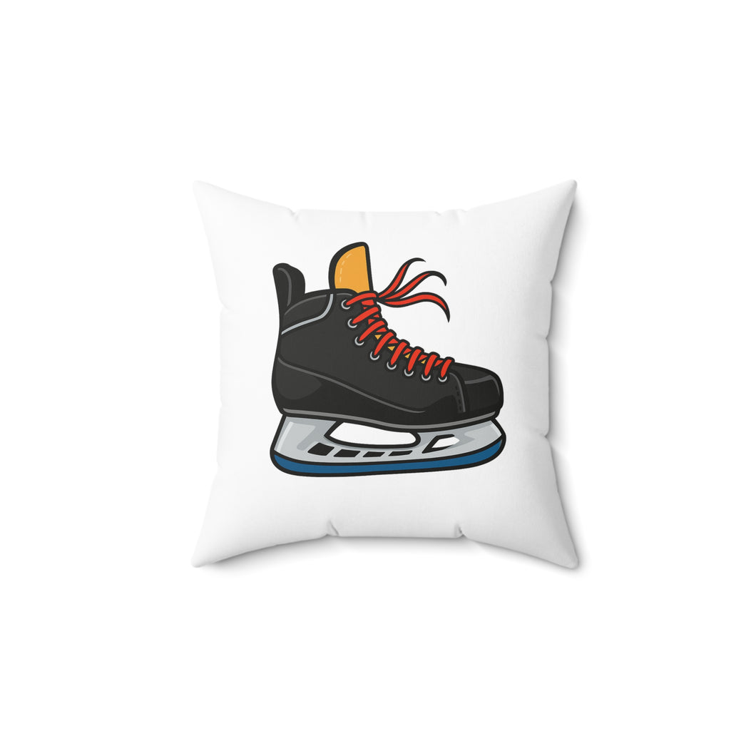 Ice Skate Decorative Pillow - Cozy Home Accent for Skating Fans