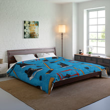 Load image into Gallery viewer, Hockey-Themed Comforter for Sports Lovers | Cozy Blanket for Fans

