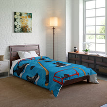 Load image into Gallery viewer, Hockey-Themed Comforter for Sports Lovers | Cozy Blanket for Fans
